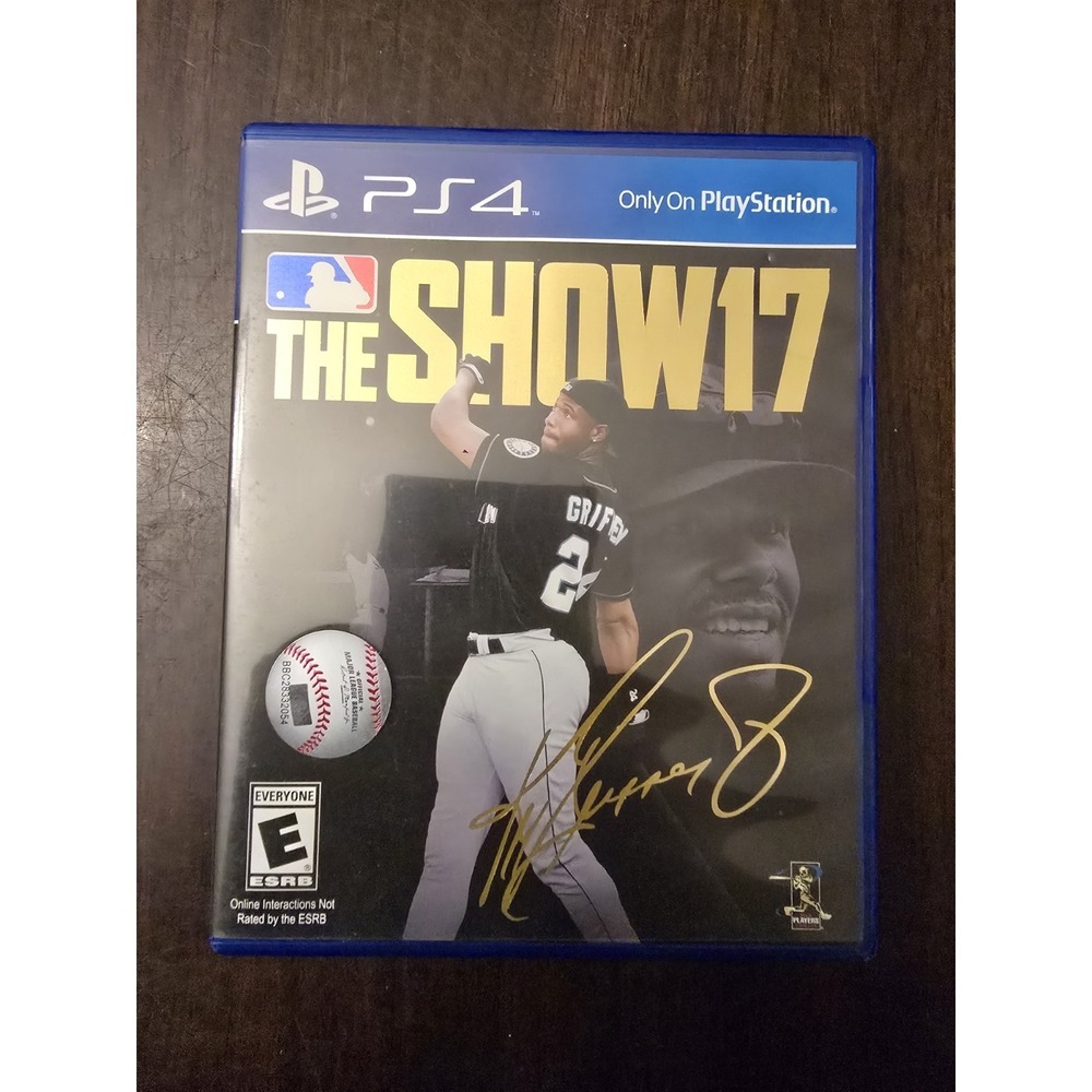 MLB The Show 17 (PlayStation 4, 2017) Baseball PS4 GREAT CONDITION